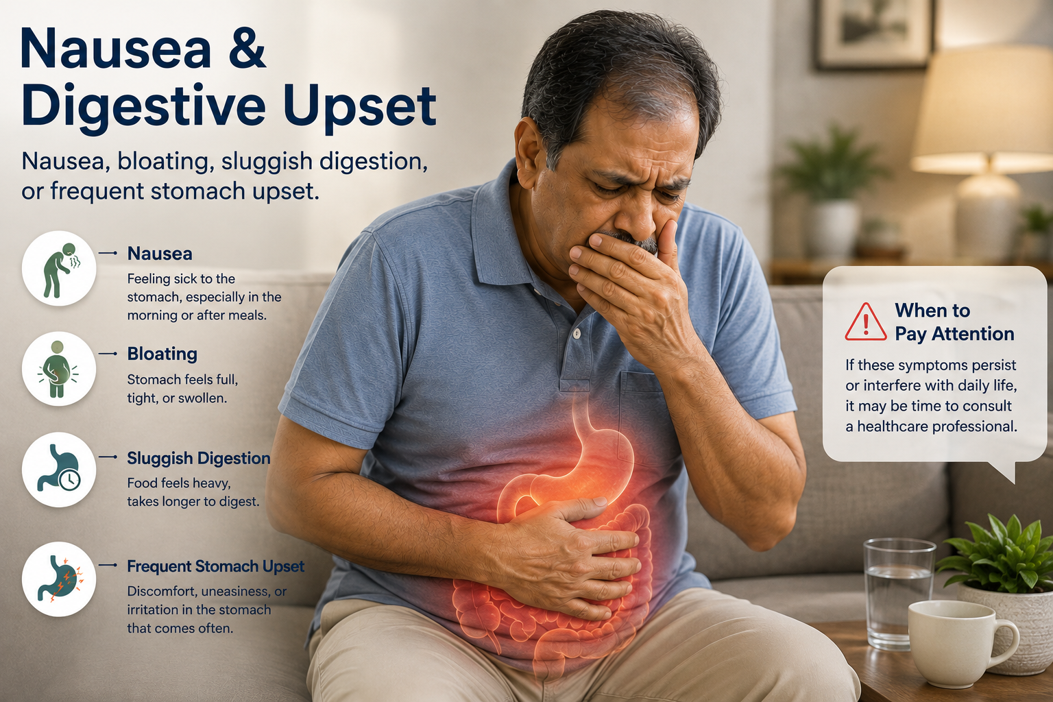 Nausea, Fullness & Vomiting