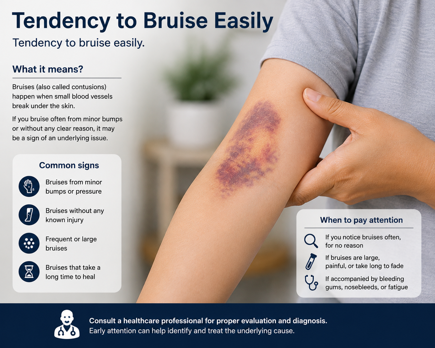 Tendency to Bruise Easily