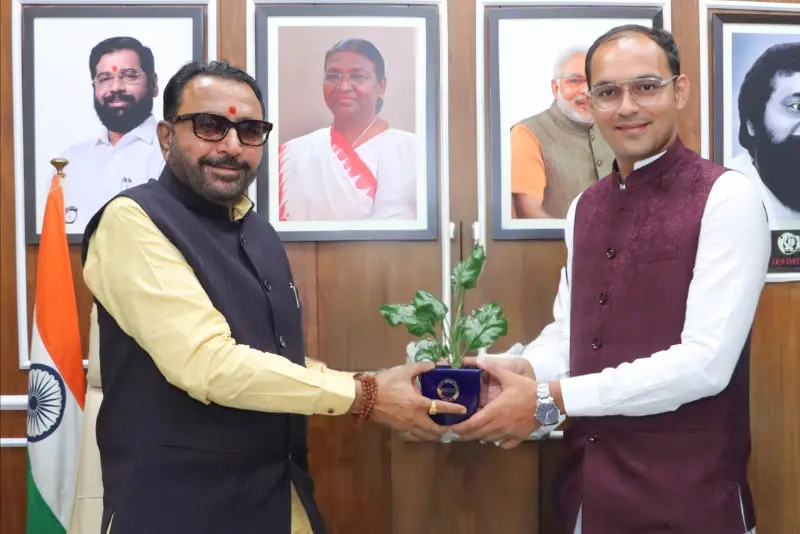 Felicitated by AYUSH Minister