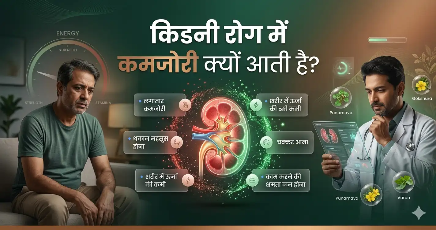 किडनी रोग में कमजोरी क्यों आती है?