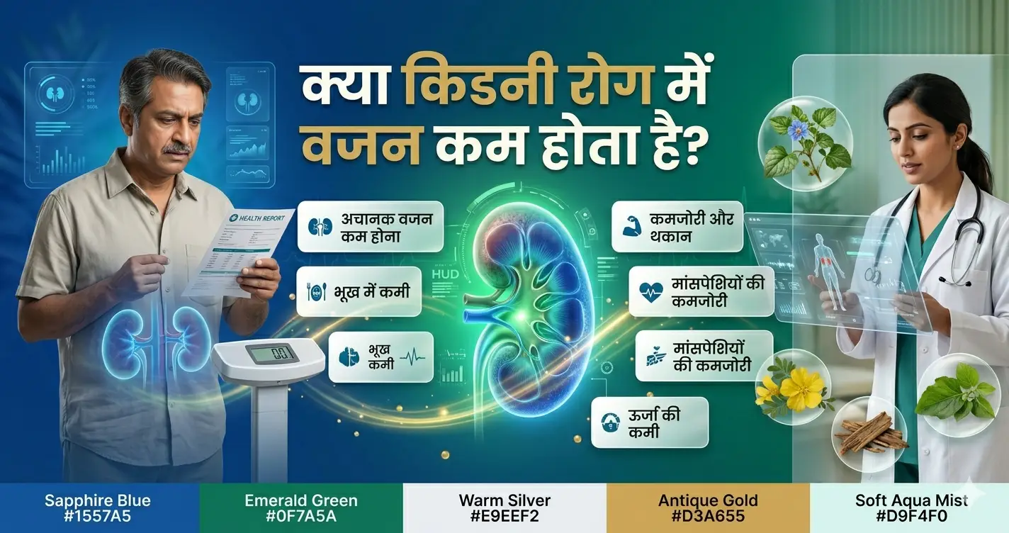 क्या किडनी रोग में वजन कम होता है?