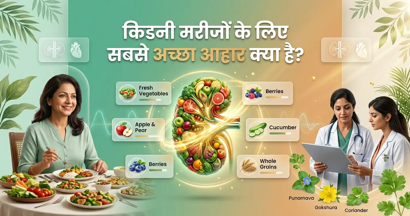 किडनी मरीजों के लिए सबसे अच्छा आहार क्या है?