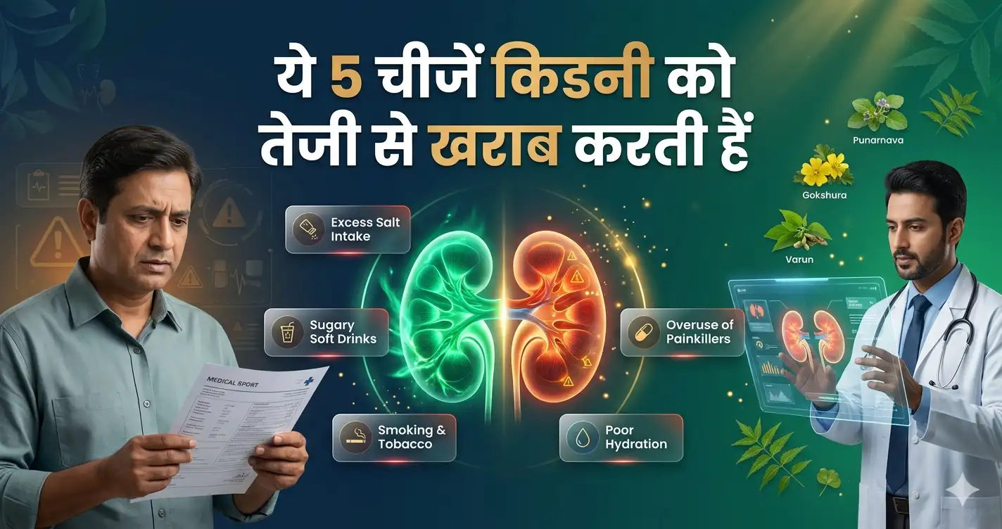 ये 5 चीजें किडनी को तेजी से खराब करती हैं