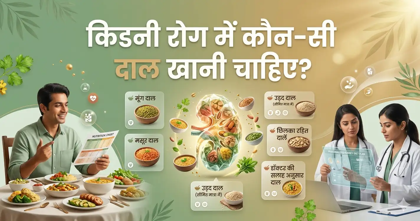 किडनी रोग में कौन-सी दाल खानी चाहिए?
