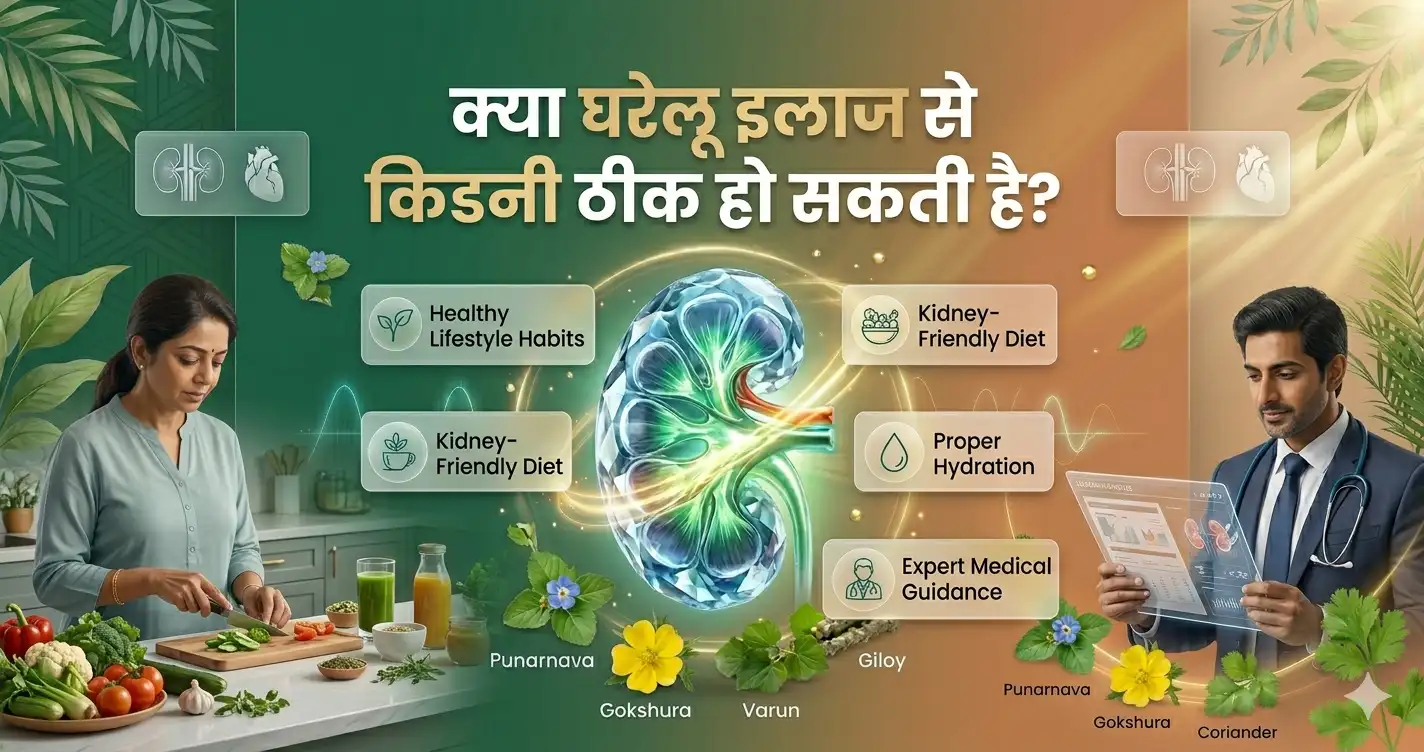 क्या घरेलू इलाज से किडनी ठीक हो सकती है?