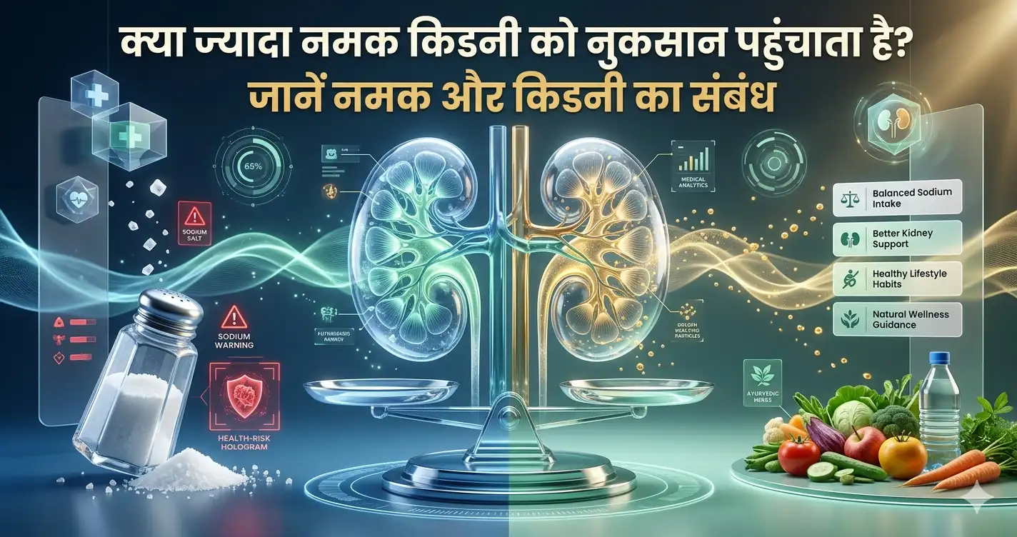 क्या ज्यादा नमक किडनी को नुकसान पहुंचाता है? जानें नमक और किडनी का संबंध