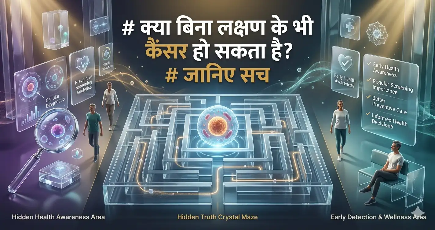 क्या बिना लक्षण के भी कैंसर हो सकता है? जानिए सच