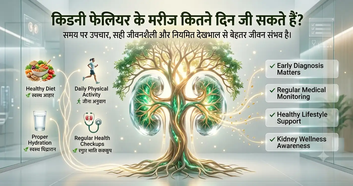 किडनी फेलियर के मरीज कितने दिन जी सकते हैं?