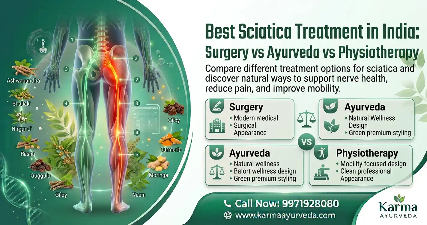 best-sciatica-treatment-in-india-surgery-vs-ayurveda-vs-physiotherapy