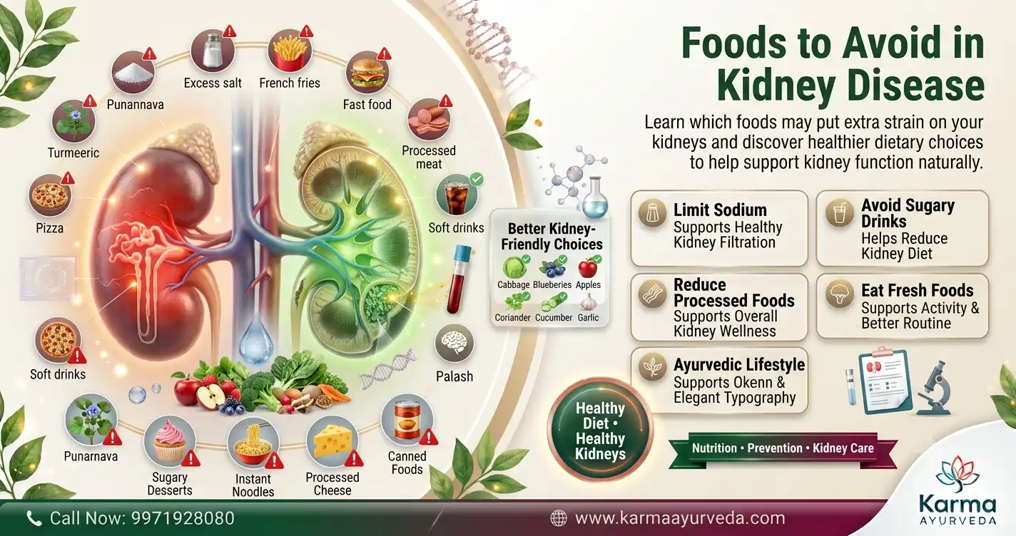 Foods to Avoid in Kidney Disease