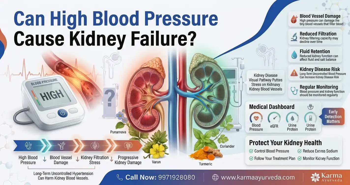 Can High Blood Pressure Cause Kidney Failure?