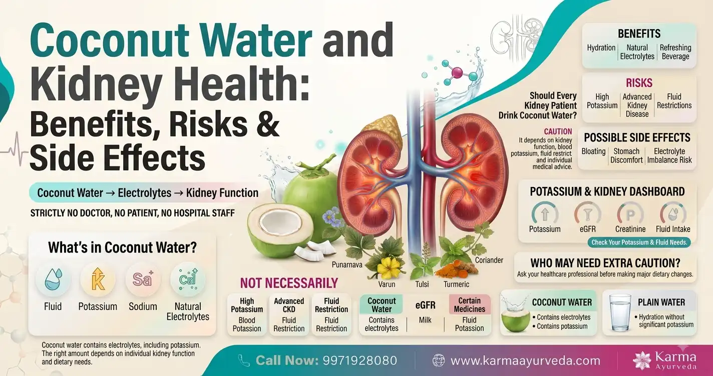 Coconut Water and Kidney Health: Benefits, Risks & Side Effects
