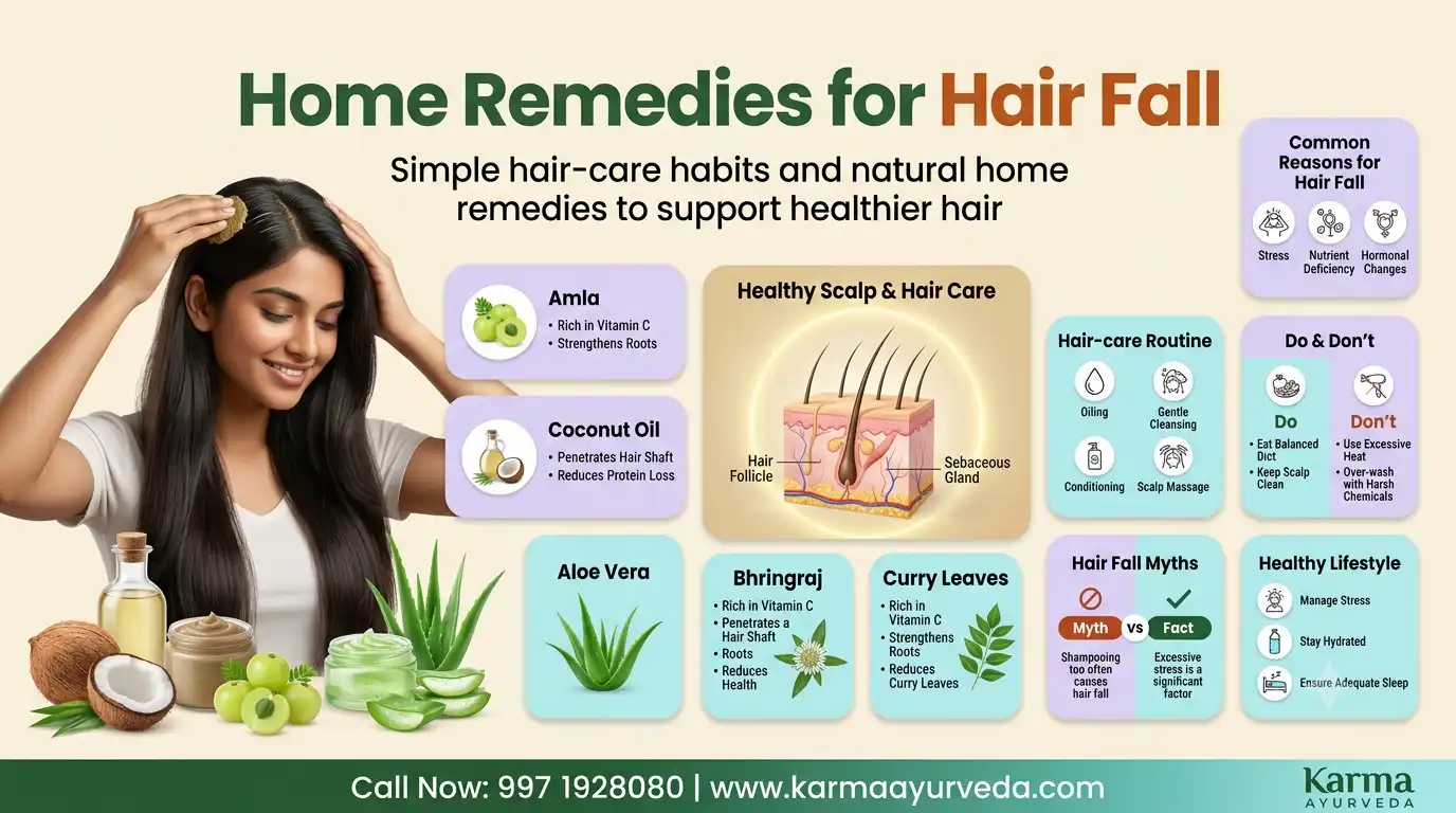 Home Remedies for Hair Fall