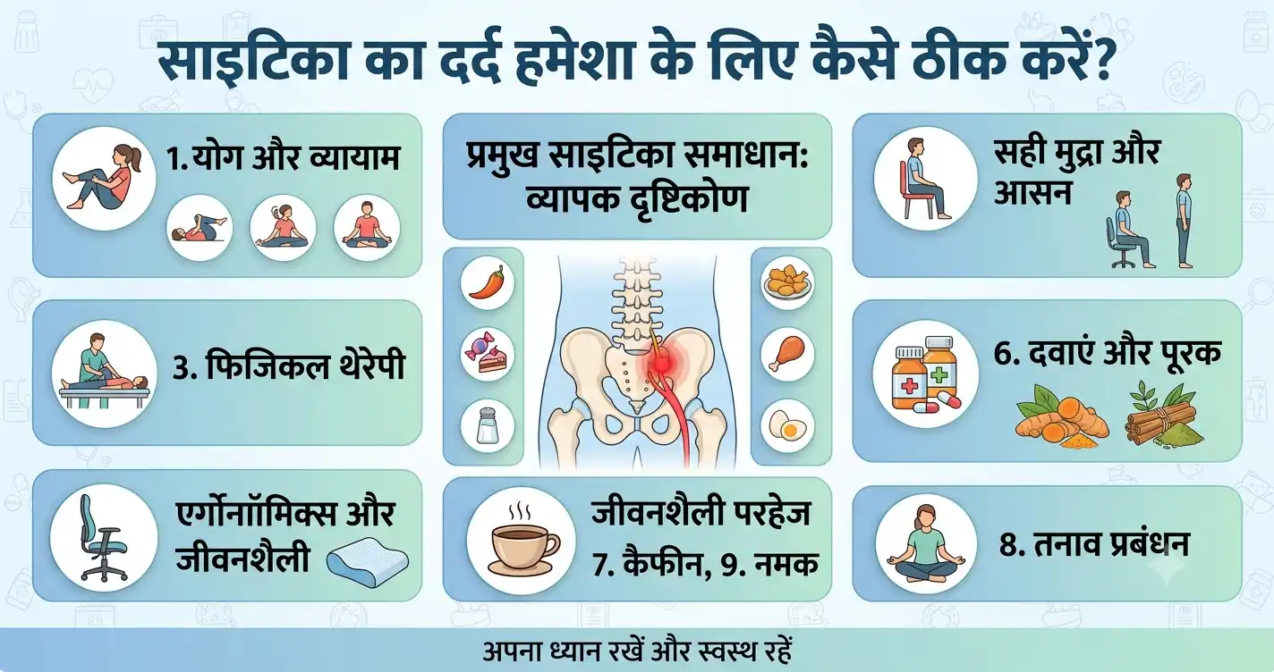 साइटिका का दर्द हमेशा के लिए कैसे ठीक करें?