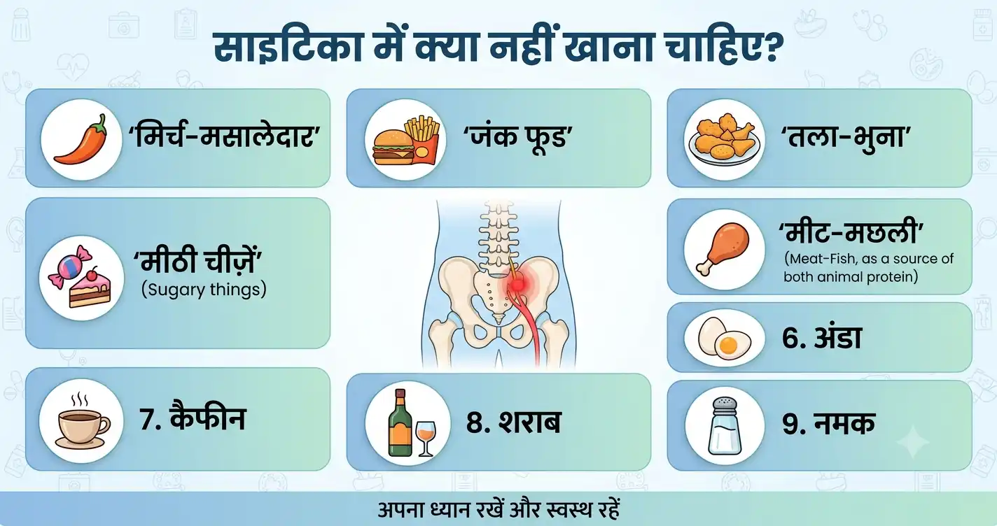 साइटिका में क्या खाना चाहिए?