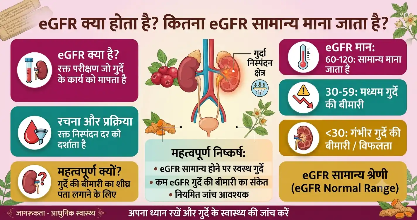 eGFR क्या होता है? कितना eGFR सामान्य माना जाता है?