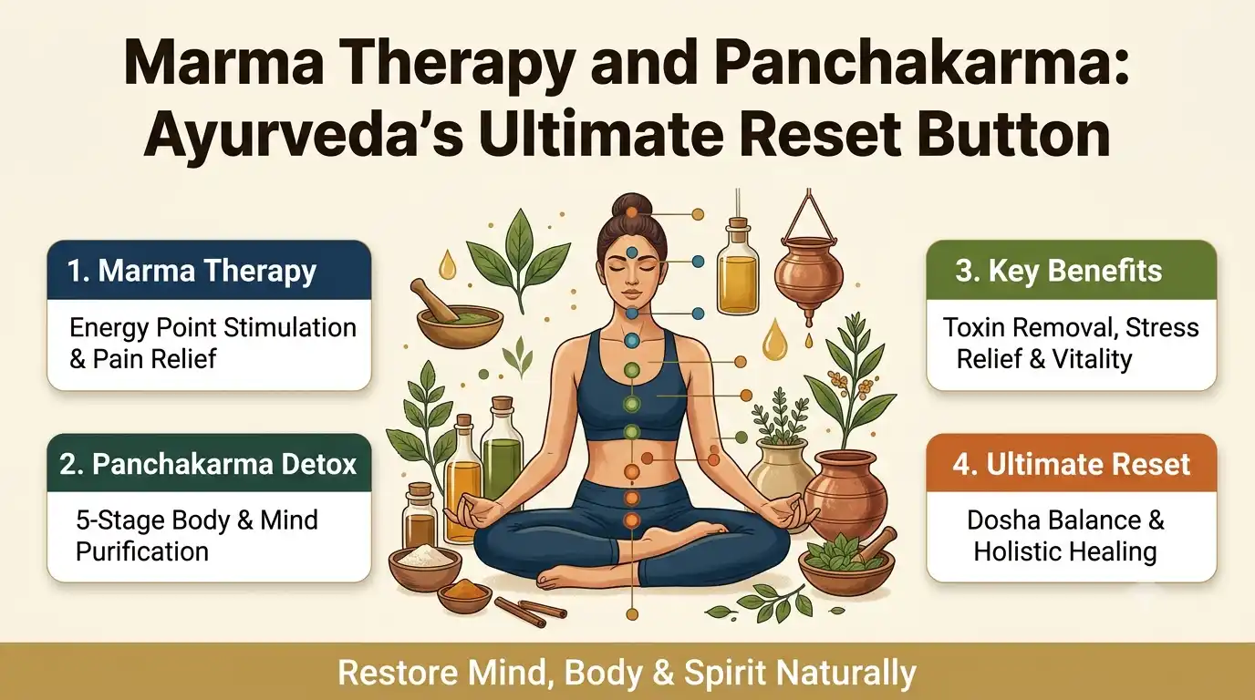 Marma Therapy and Panchakarma: Ayurveda's Ultimate Reset Button