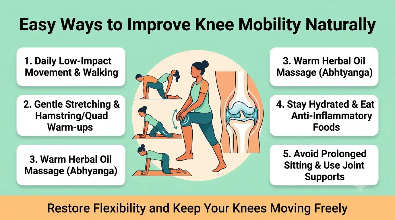 Easy Ways to Improve Knee Mobility Naturally