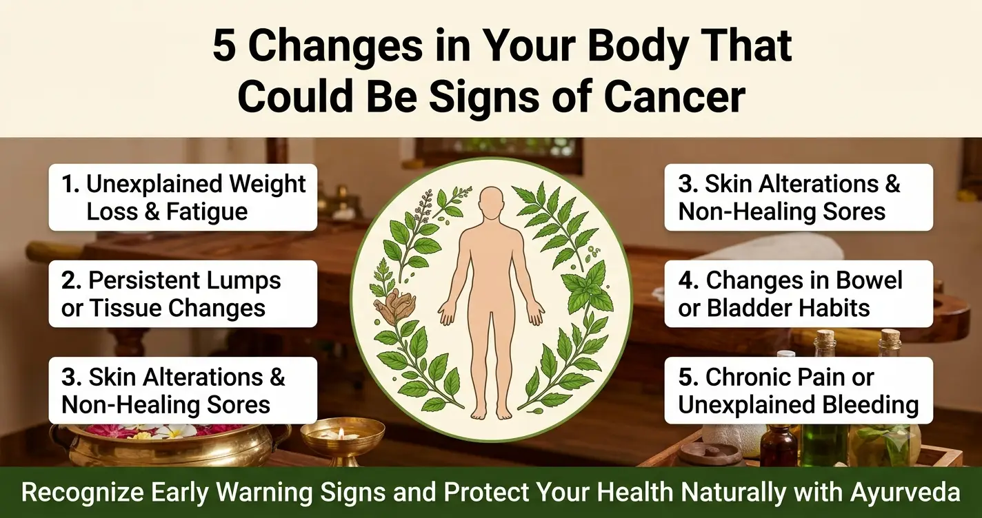 5 Changes in Your Body That Could Be Signs of Cancer