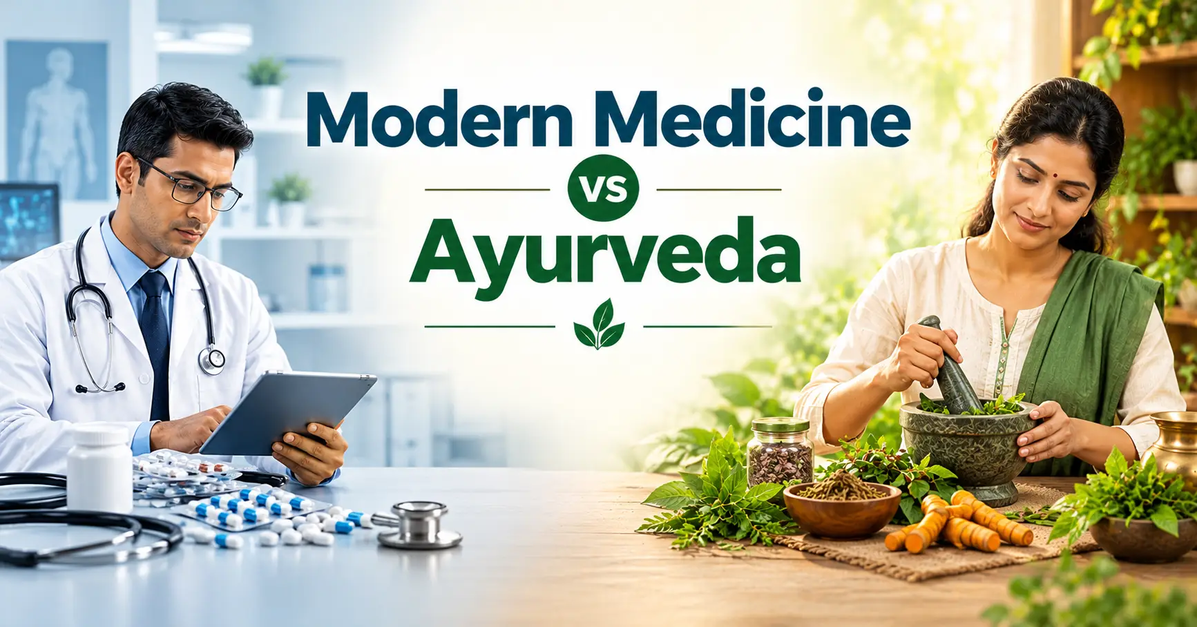 Modern Medicine vs Ayurveda