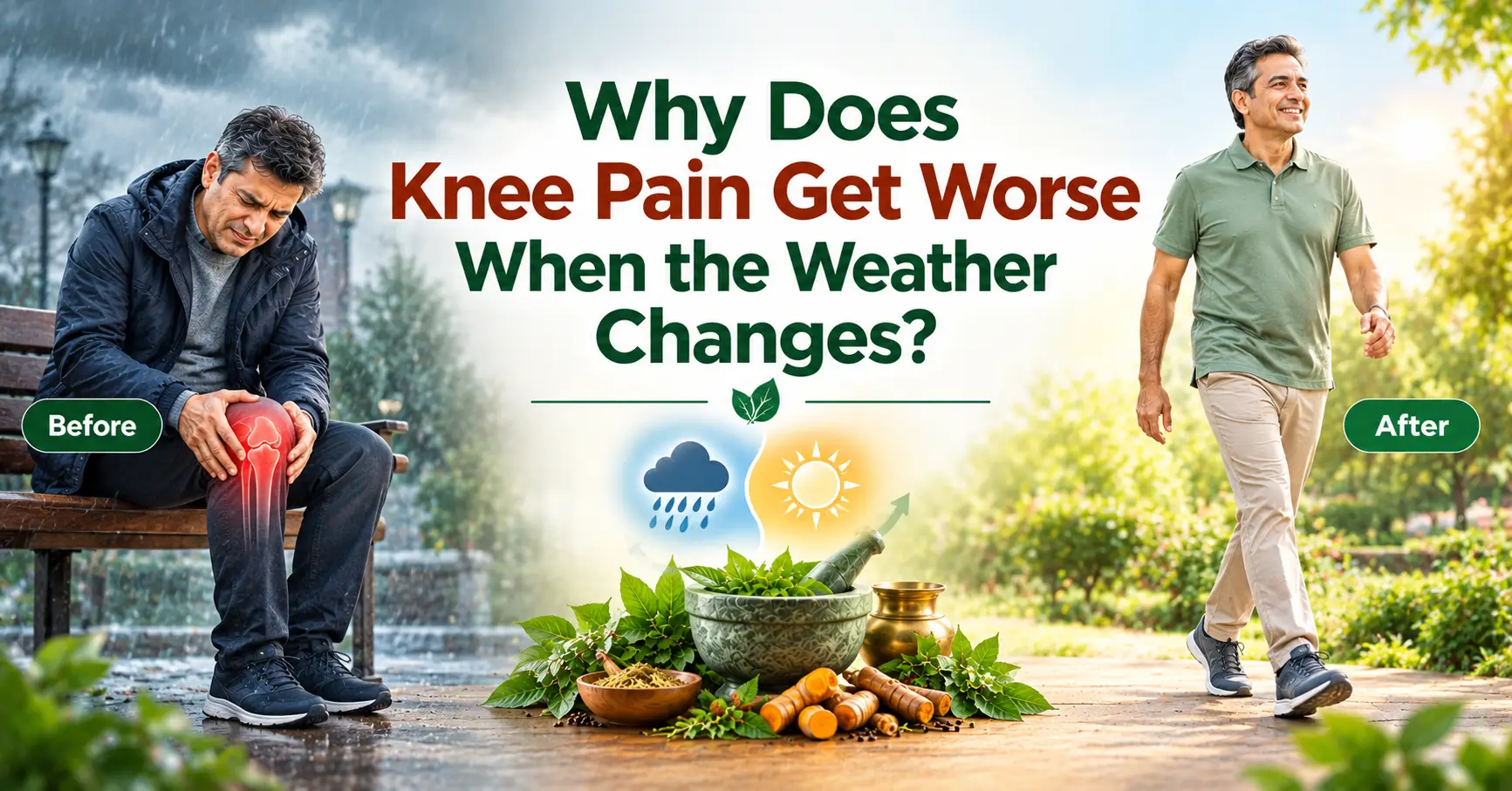 Why Does Knee Pain Get Worse When the Weather Changes?
