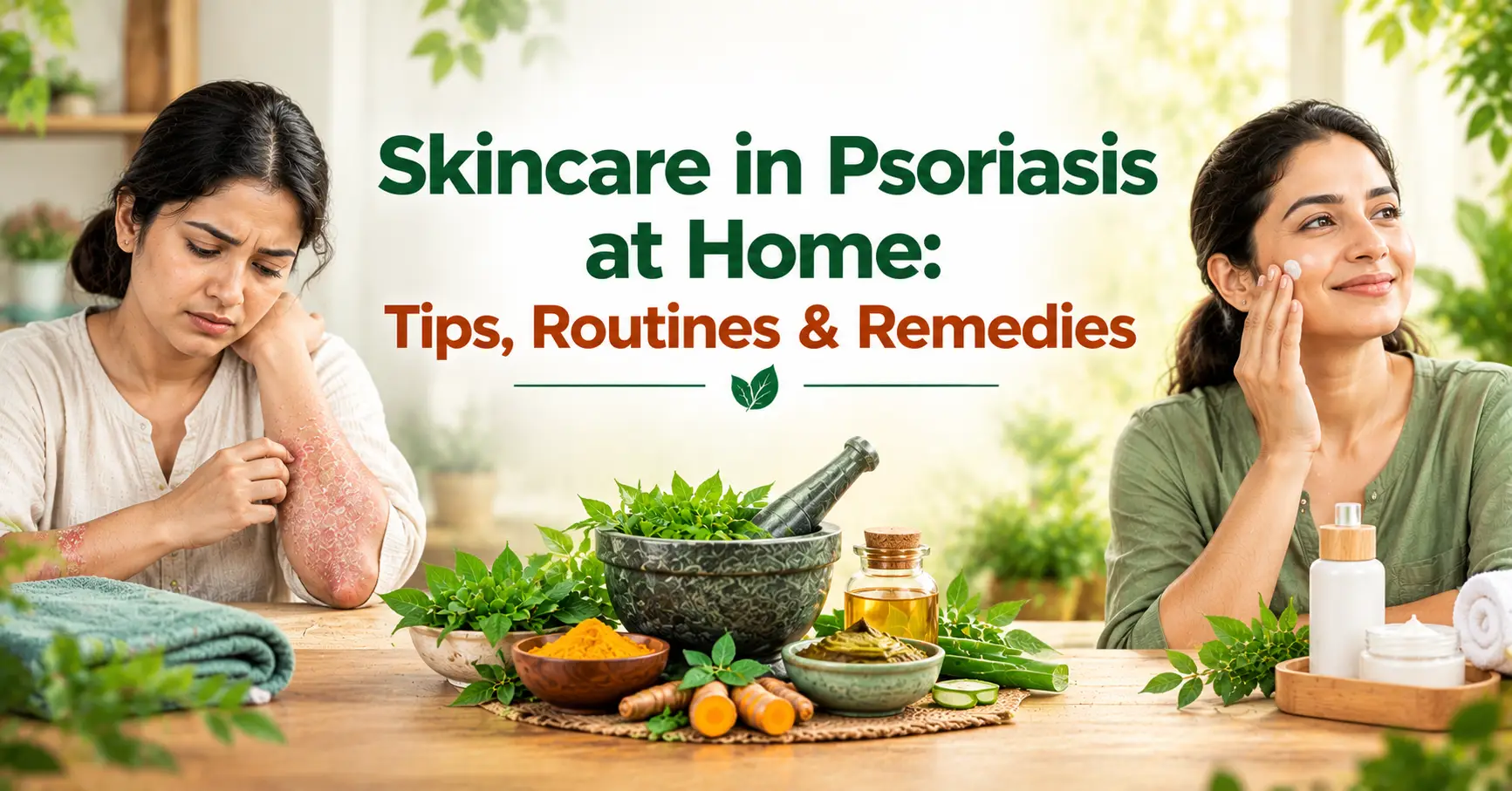 Skincare in Psoriasis at Home: Tips, Routines & Remedies